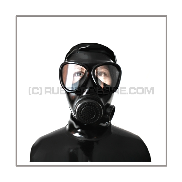 Deluxe gasmask-zipper-hood HR-MF with speech diaphragm - model RANKSING MF11